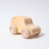 Naturel Houten auto's - 6st