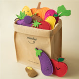 Magnet set - felt - fruit