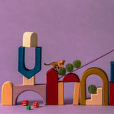 Block set Pastel duo 40-piece