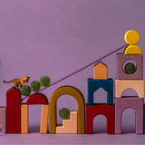 Block set Pastel duo 40-piece