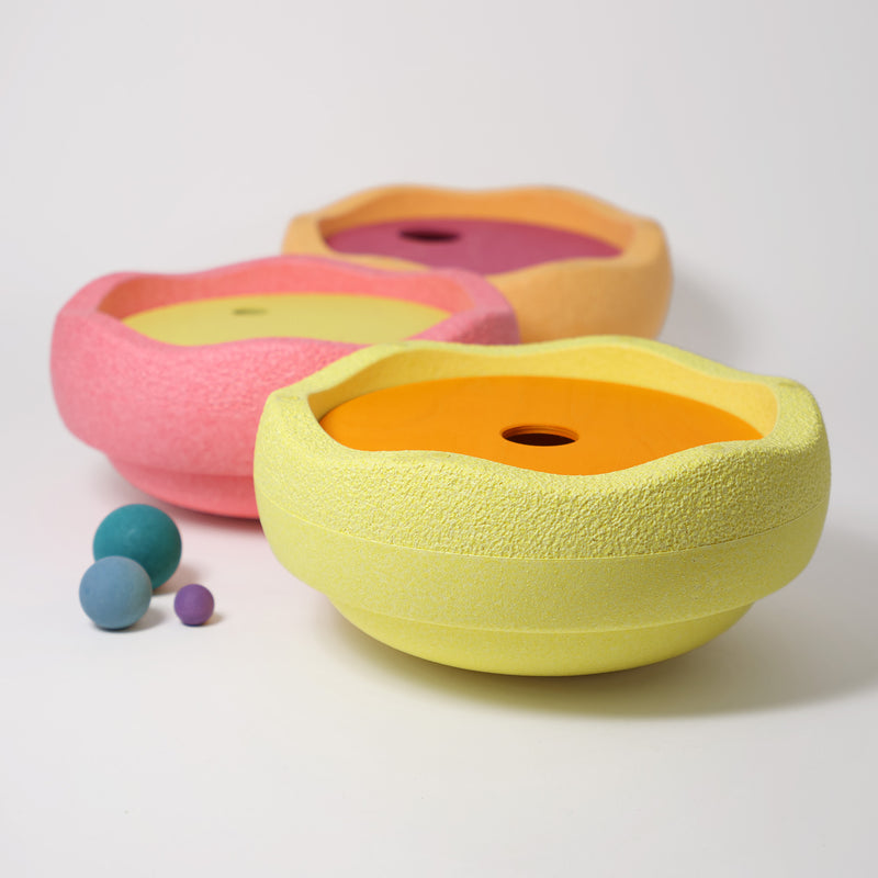 Rolling Discs Warm Pastel