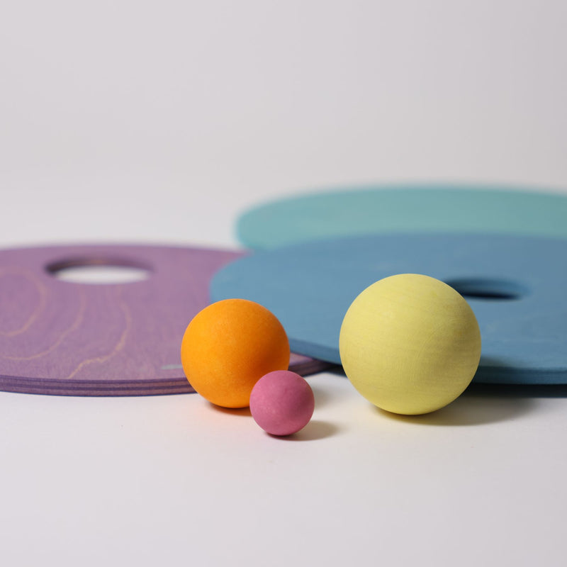 Rolling Discs Cool Pastel