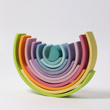 Grote Houten Regenboog - Pastel