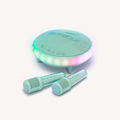 Kidykaraoke - draagbare karaokespeaker en microfoons - groen