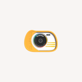 Kidycam - digitale camera - geel-oranje
