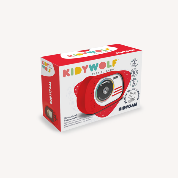 Kidycam - digitale camera - rood