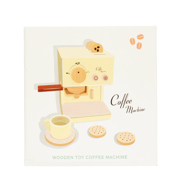 Houten speelset - koffiemachine