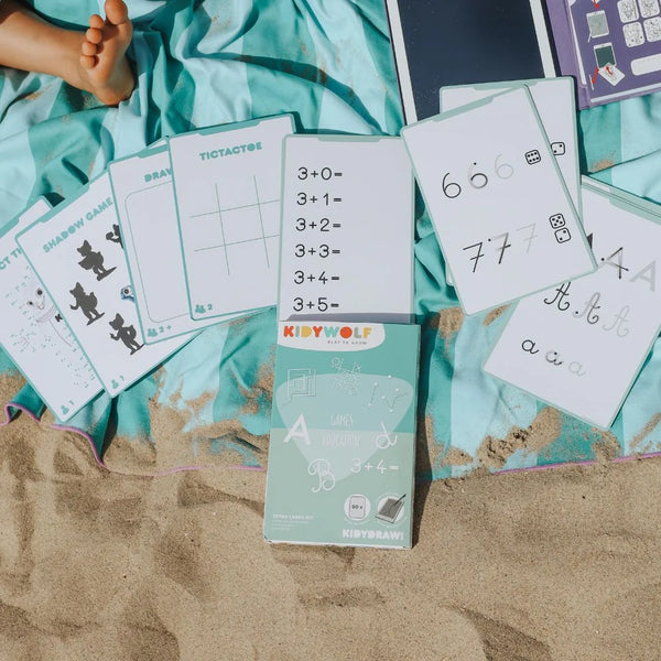 Navulling Kidydraw mini tekenbord - spel & educatie