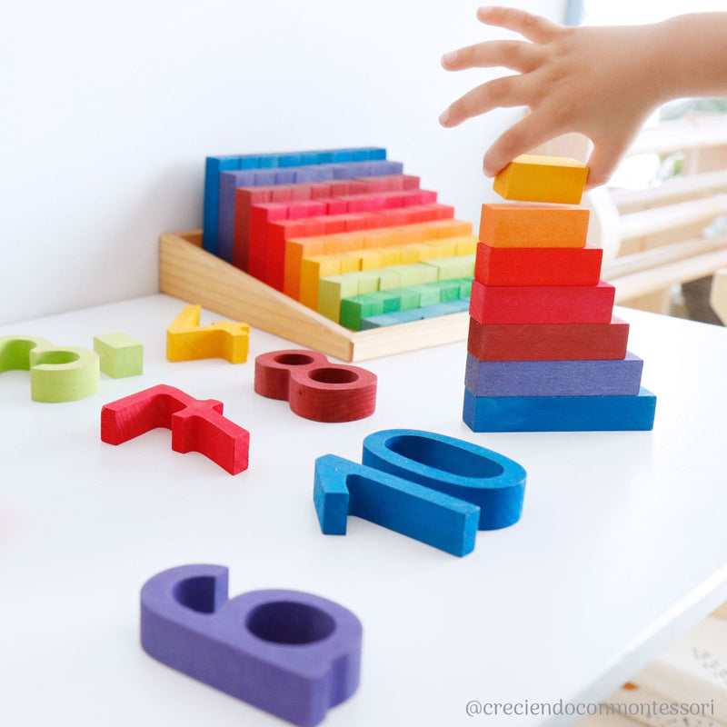 Wooden Arithmetic and Counting Blocks - small