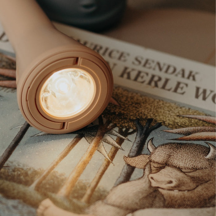 Kidyflashlight - zaklamp - roze/nude