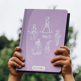 Kidydraw mini tekenbord - Prinsessen