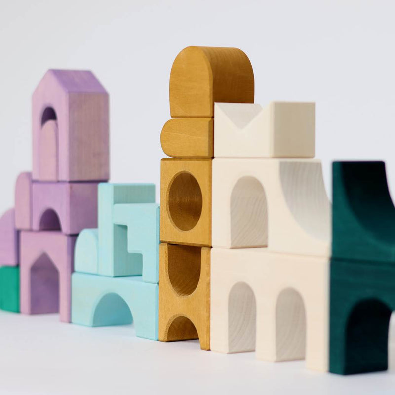 Block Set Pastel Block set Pastel duo 40-piece