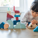 Block set Pastel duo 40-piece