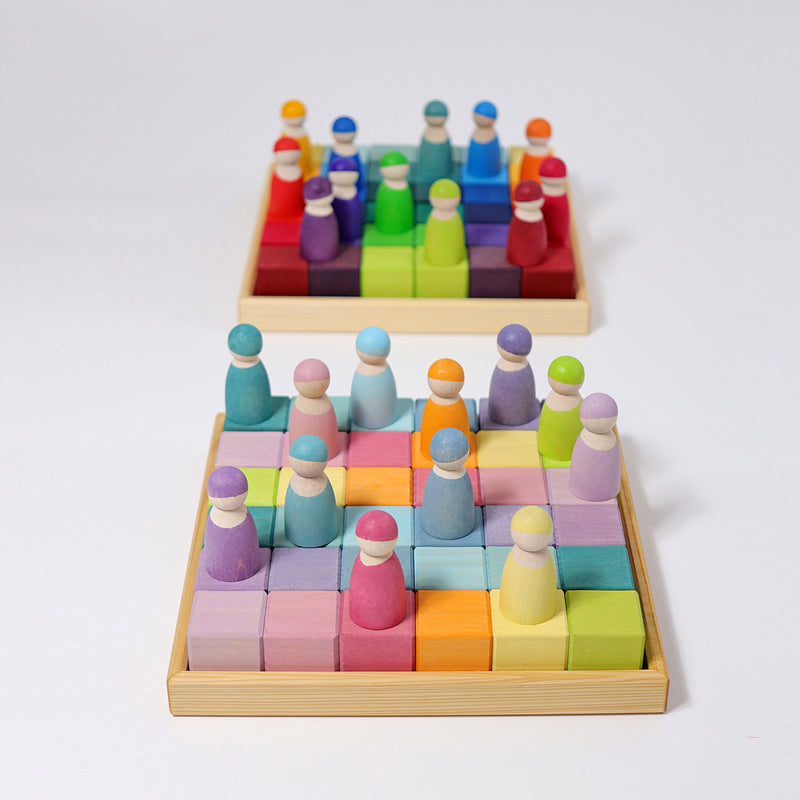 Block set Pastel duo 40-piece