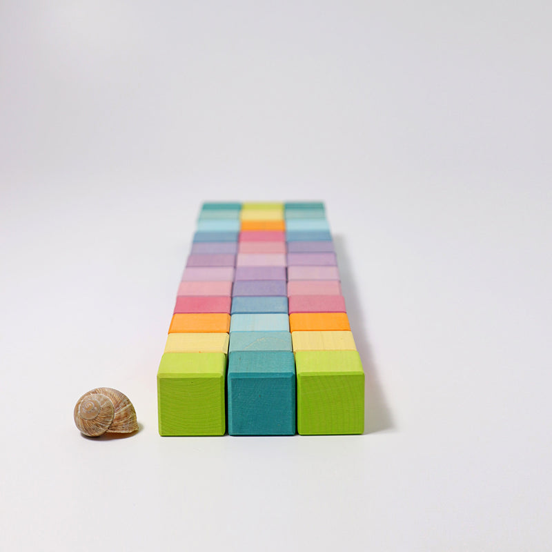 Block set Pastel duo 40-piece