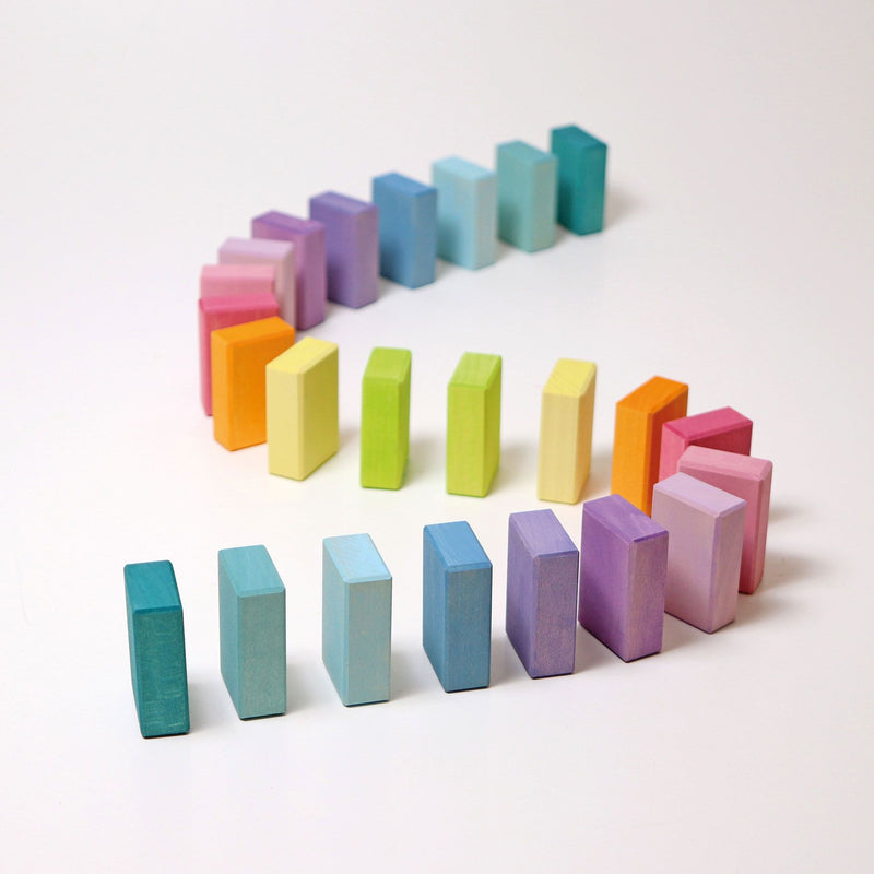 Block set Pastel duo 40-piece