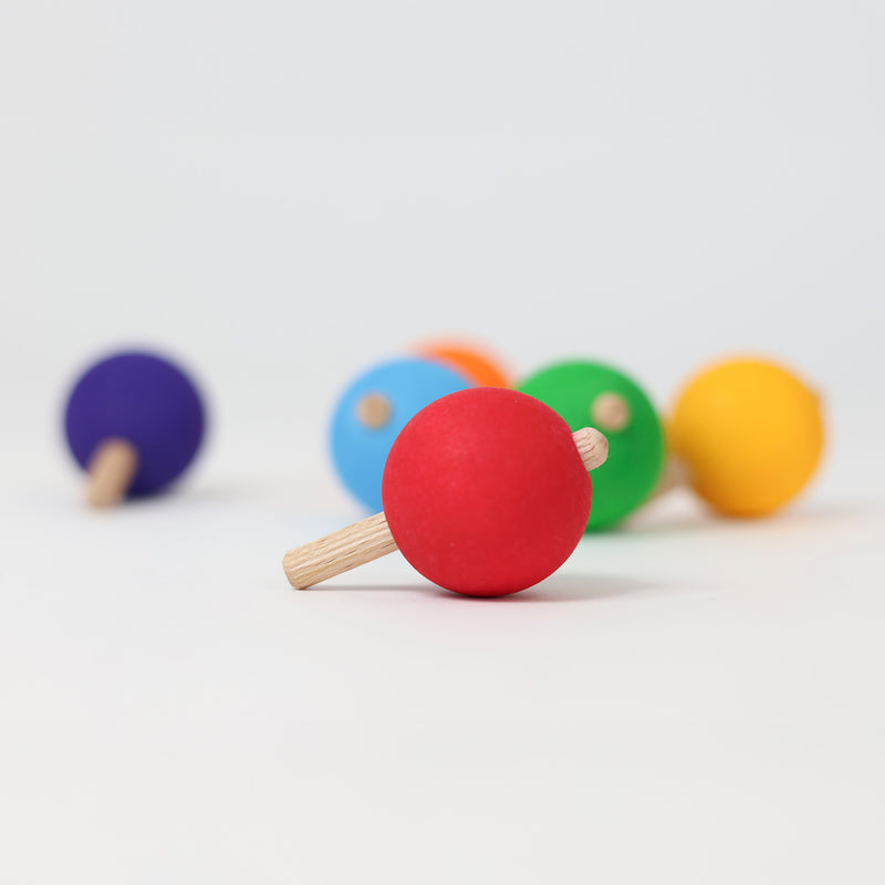 Small wooden Balls - Pastel