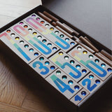 Houten nummer blokken 1-9