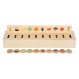 Wooden sorting box world explorer