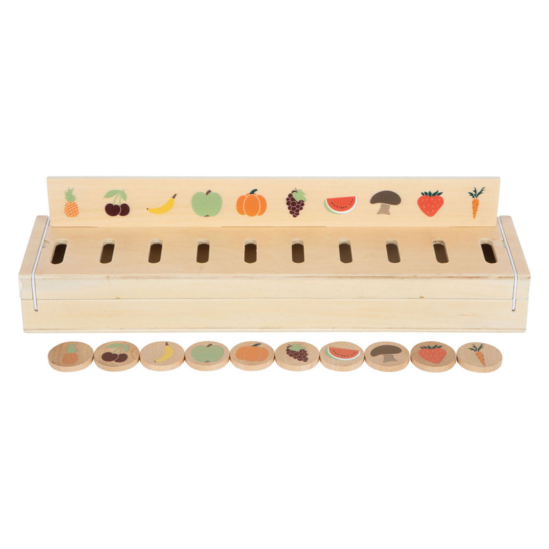 Wooden sorting box world explorer