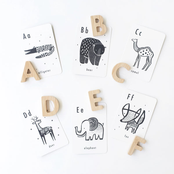 Alphabet Cards - Flash cards Animal