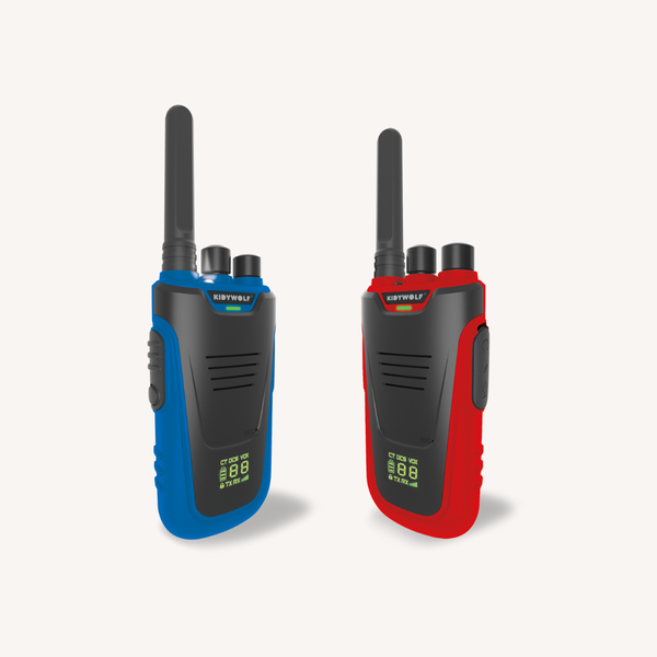 Kidytalk Walkie talkies - Blauw Rood