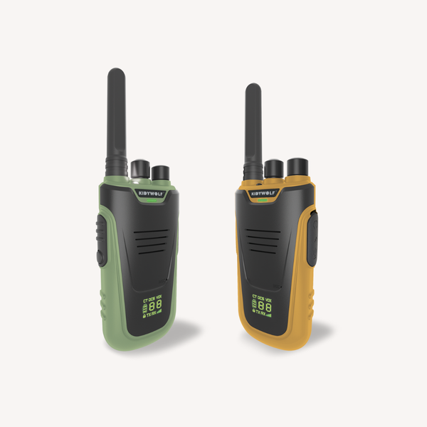 Kidytalk Walkie talkies - Groen Mosterd