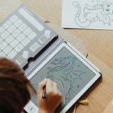 Navulling Kidydraw mini tekenbord - dieren & er was eens... sprookjes