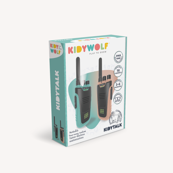 Kidytalk Walkie talkies - Nude Cyaan