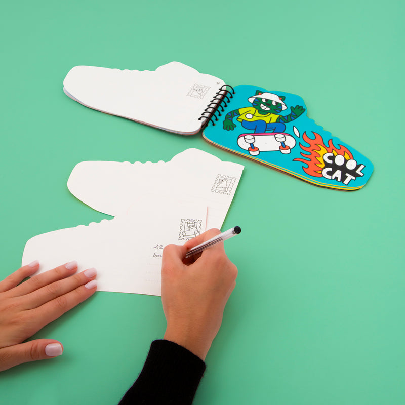 Activity book - sticker op nummer - Street