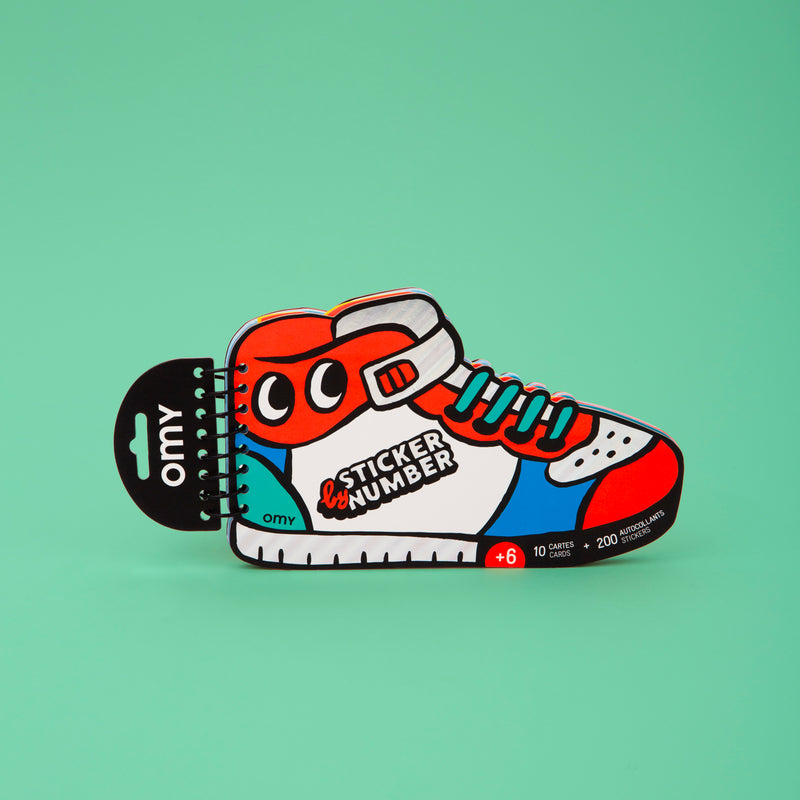 Activity book - sticker op nummer - Street
