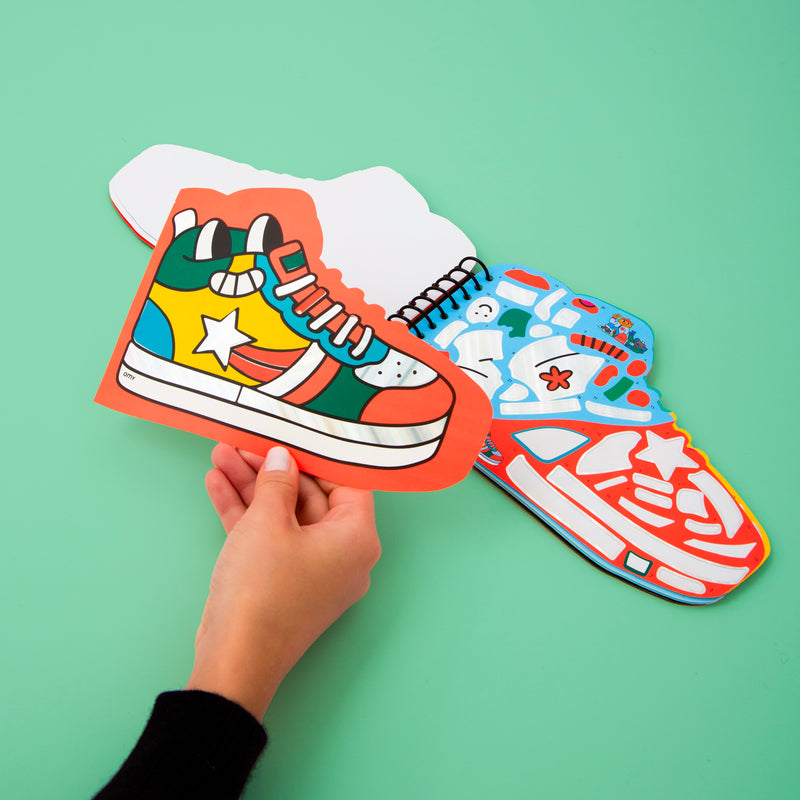 Activity book - sticker op nummer - Street
