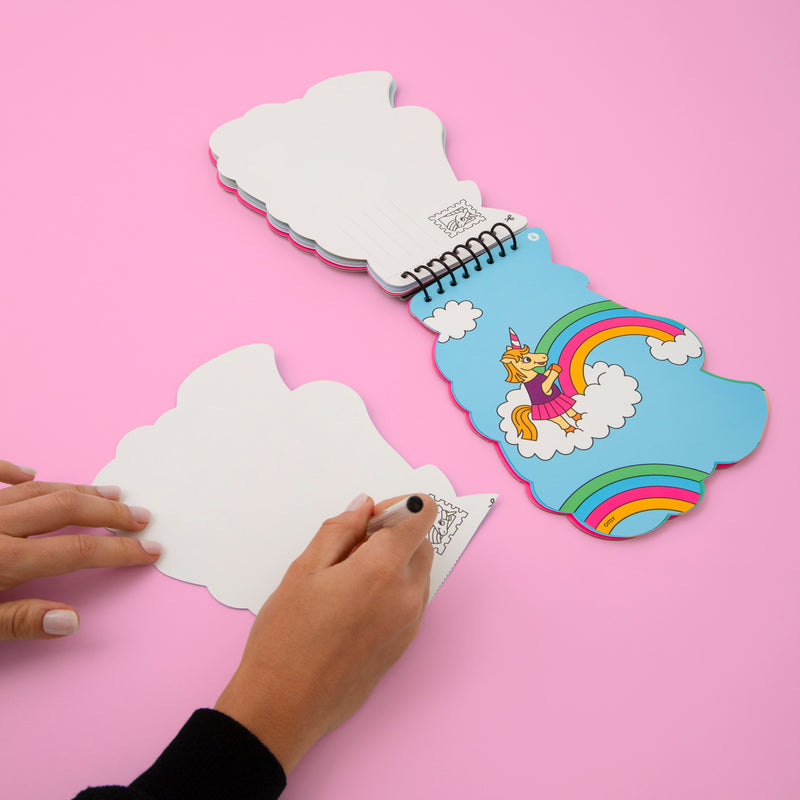 Sticker activity book - unicorn Lily