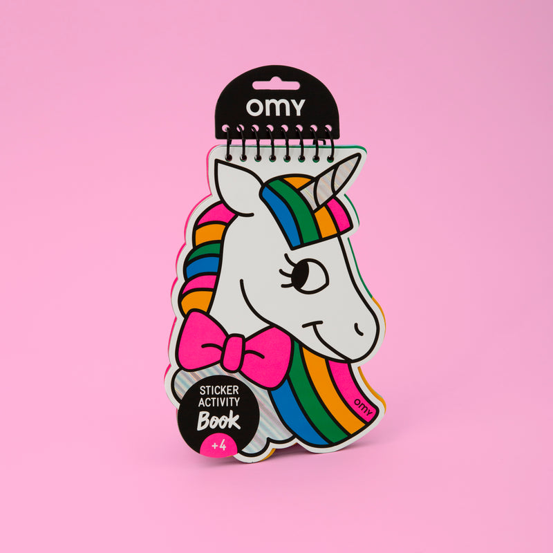 Sticker activity book - unicorn Lily
