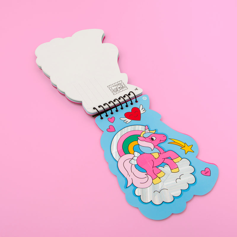 Sticker activity book - unicorn Lily