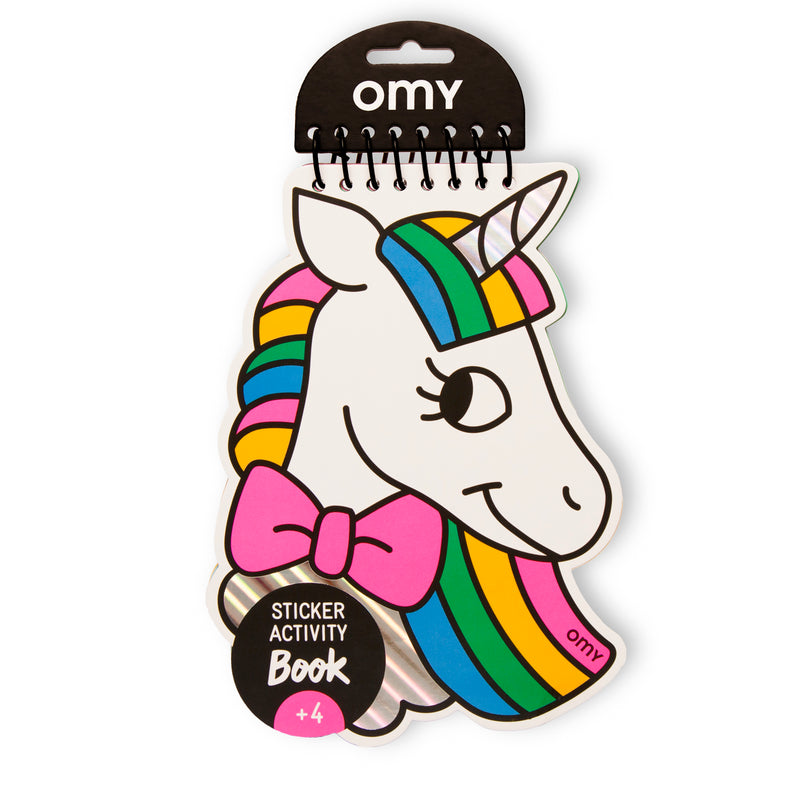 Sticker activity book - unicorn Lily