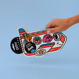 Sticker activity book - plane