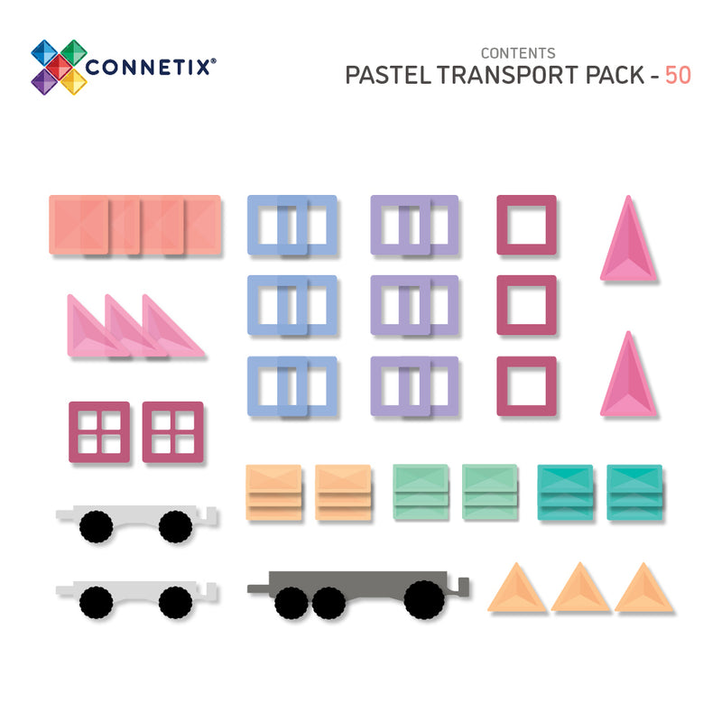 PRE-ORDER | Pastel Transport Pack 50 pieces 