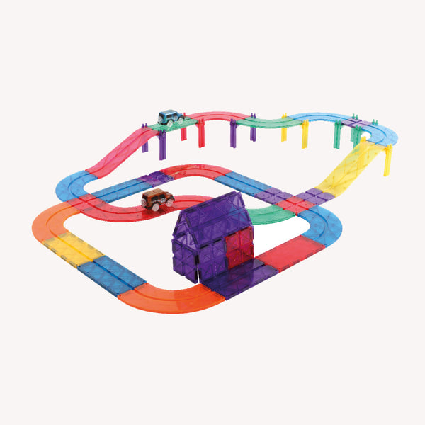 Magnetic race track - Race Track Intense - 65 pieces