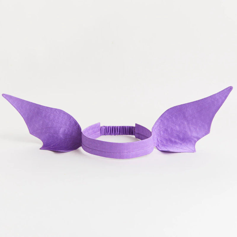 Dinosaur ears headband - purple