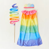 Silk Cape - rainbow