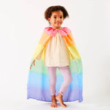 Silk Cape - rainbow