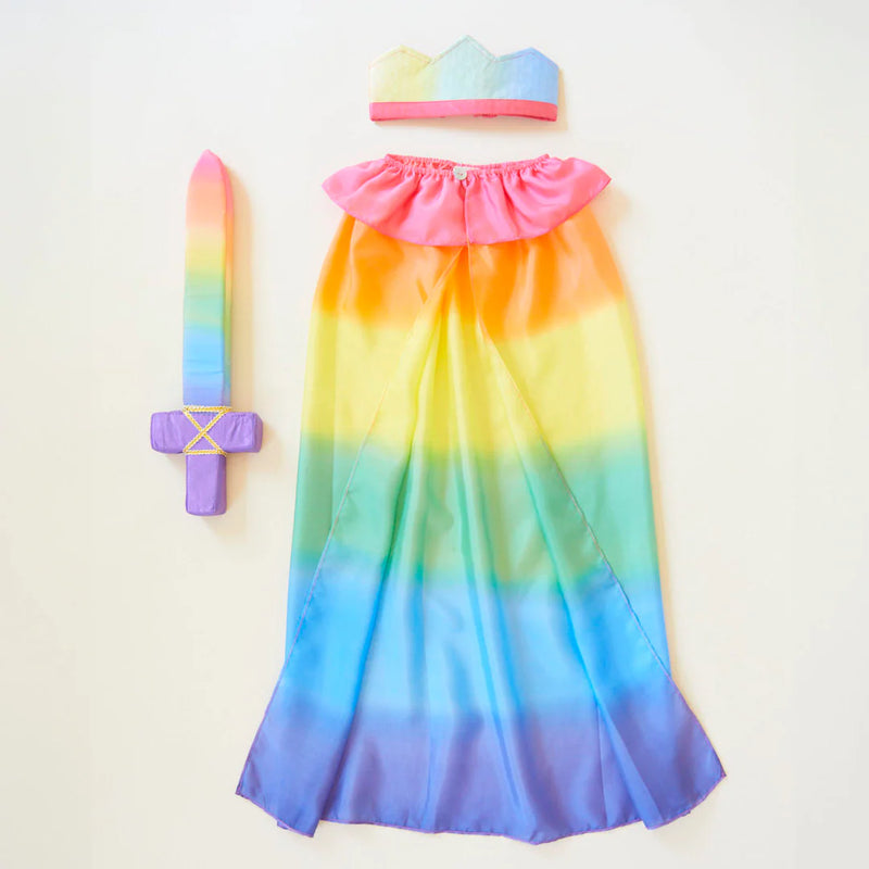 Silk Cape - rainbow