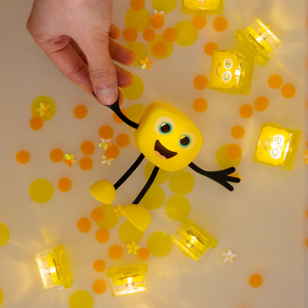 Plop plop colored bubble bath - yellow