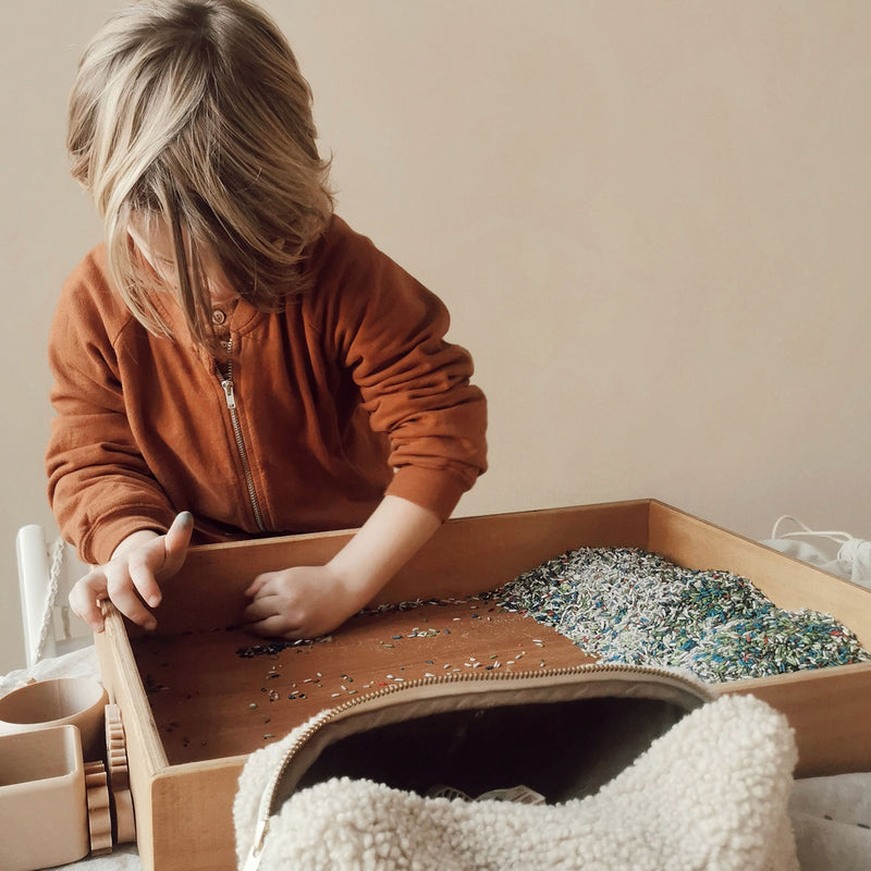 Wooden play box 40x50cm