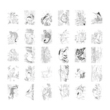 Kidydraw pad tekentablet - animals