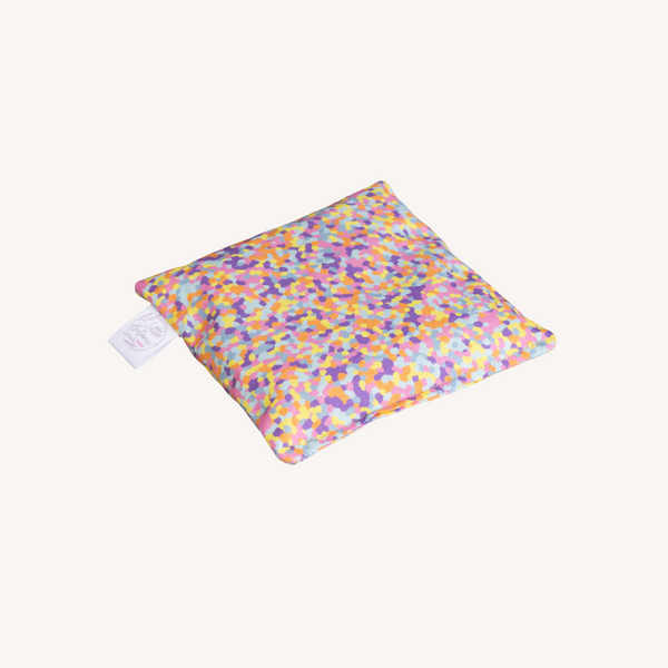 Sensory bean bag - confetti pastel