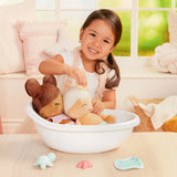 Poppenbad met accessoires | Badset voor poppen