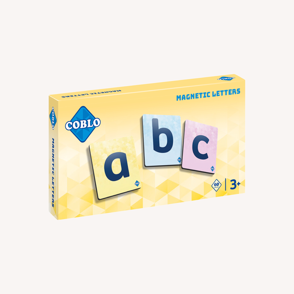 Magnetic tile toppers - letters 60 pieces