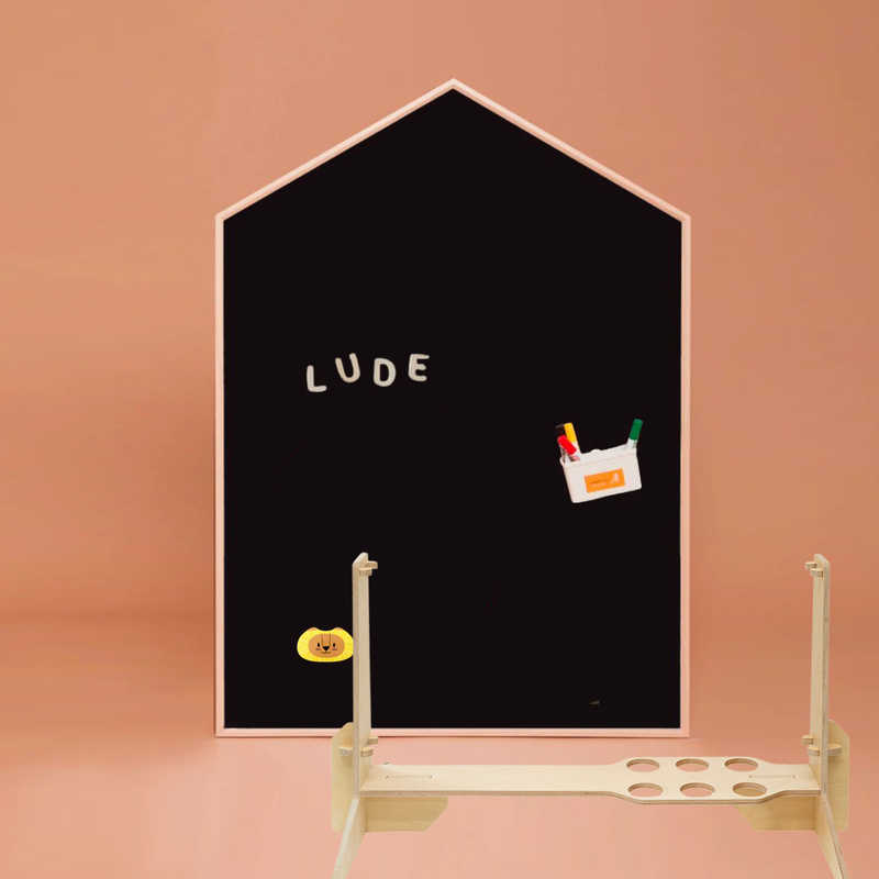 Lille Hus - Zwart - Enkelzijdig M